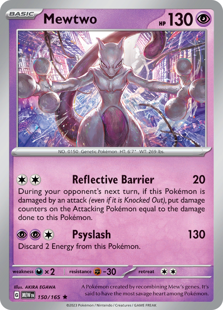 Mewtwo (150/165) [Scarlet & Violet: 151] | Gear Gaming Bentonville