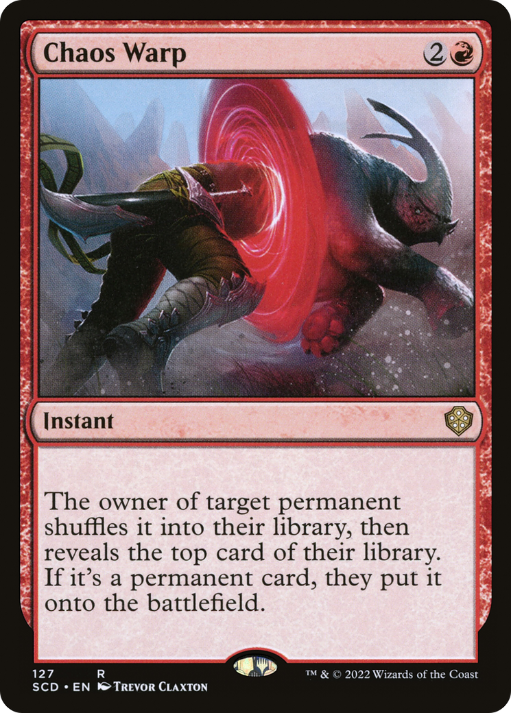 Chaos Warp [Starter Commander Decks] | Gear Gaming Bentonville