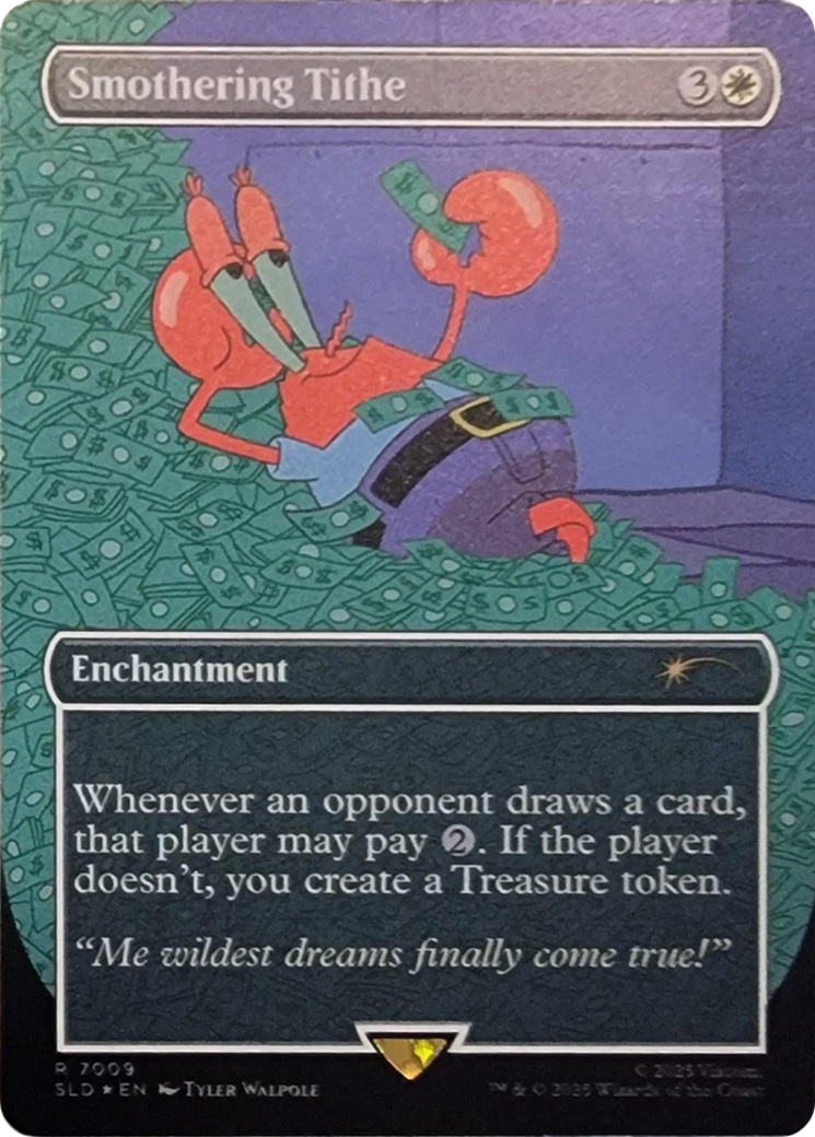 Smothering Tithe (7009) (Rainbow Foil) [Secret Lair Drop Series] | Gear Gaming Bentonville