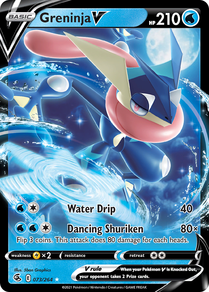 Greninja V (073/264) (Intro Deck) [Sword & Shield: Fusion Strike] | Gear Gaming Bentonville