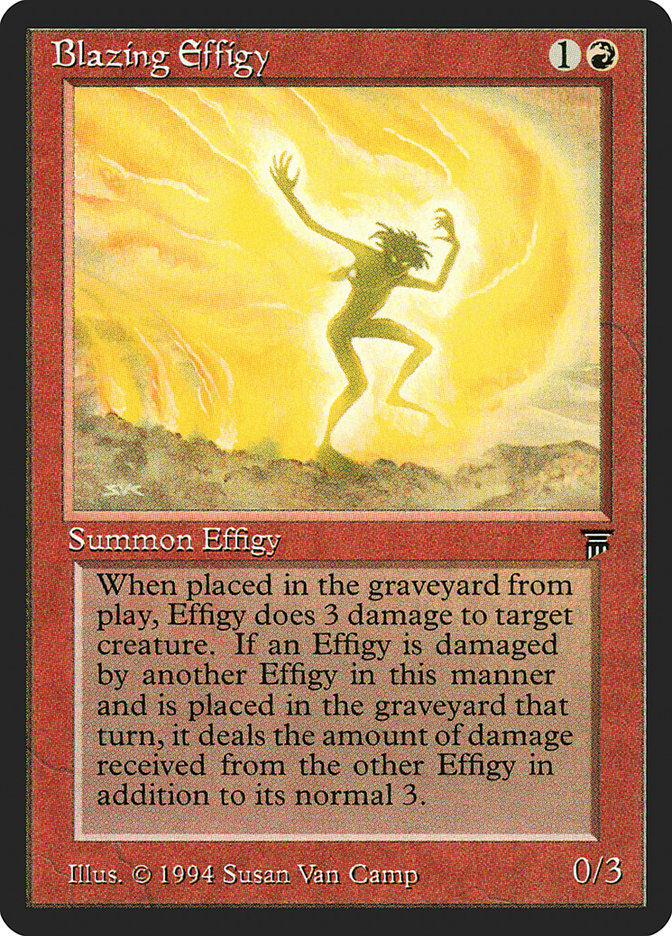 Blazing Effigy [Legends] | Gear Gaming Bentonville