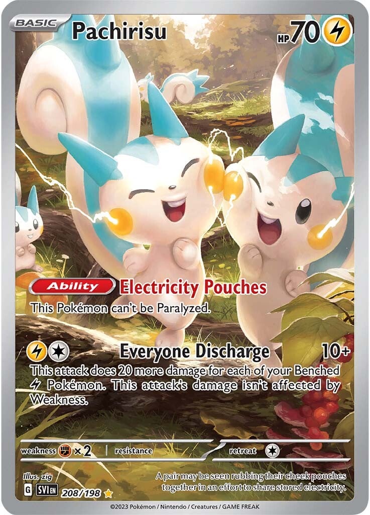 Pachirisu (208/198) [Scarlet & Violet: Base Set] | Gear Gaming Bentonville