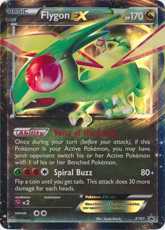 Flygon EX (XY61) (Jumbo Card) [XY: Black Star Promos] | Gear Gaming Bentonville