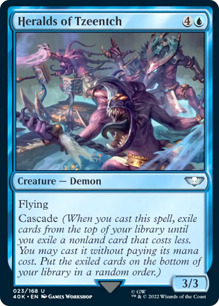Heralds of Tzeentch (Surge Foil) [Warhammer 40,000] | Gear Gaming Bentonville