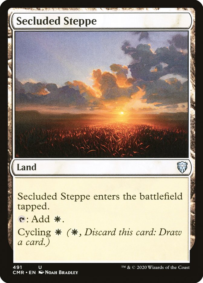 Secluded Steppe [Commander Legends] | Gear Gaming Bentonville