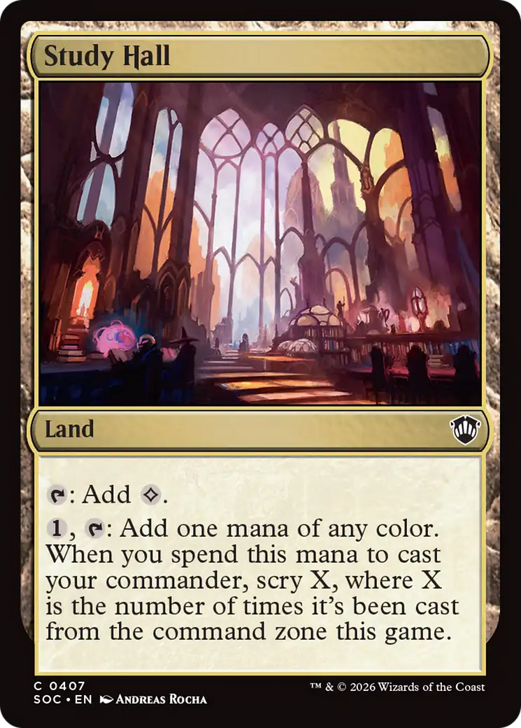 Study Hall [Secrets of Strixhaven Commander] | Gear Gaming Bentonville