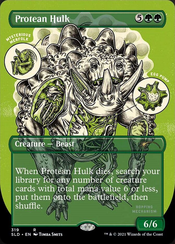 Protean Hulk (Borderless) [Secret Lair Drop Series] | Gear Gaming Bentonville