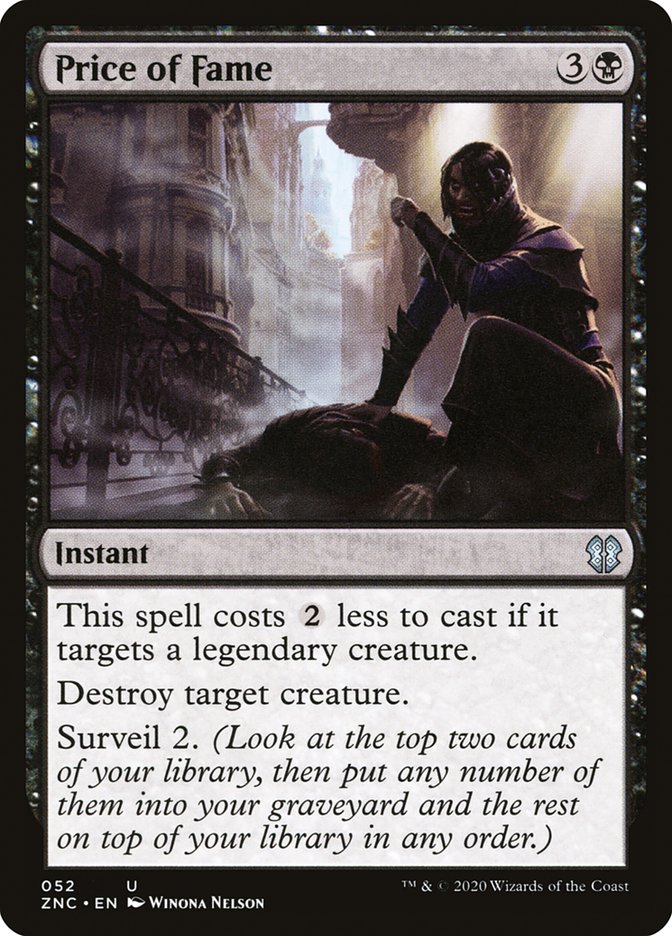 Price of Fame [Zendikar Rising Commander] | Gear Gaming Bentonville