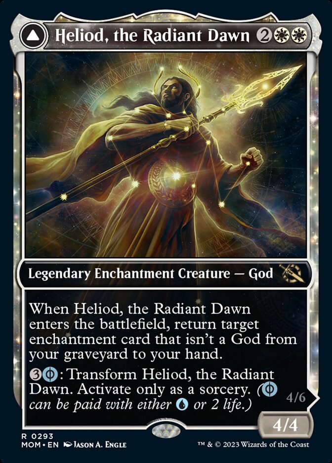 Heliod, the Radiant Dawn // Heliod, the Warped Eclipse (Showcase Planar Booster Fun) [March of the Machine] | Gear Gaming Bentonville