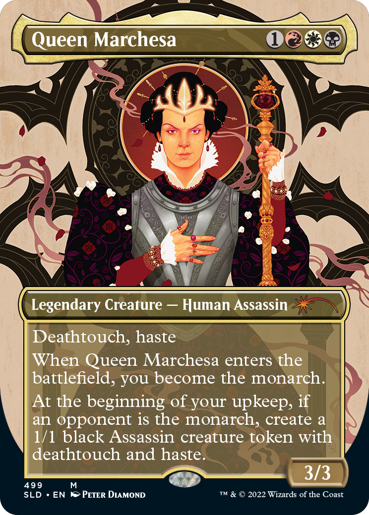 Queen Marchesa (Borderless) [Secret Lair Drop Series] | Gear Gaming Bentonville