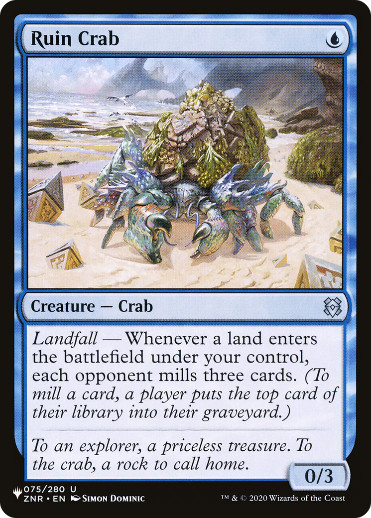 Ruin Crab [The List Reprints] | Gear Gaming Bentonville