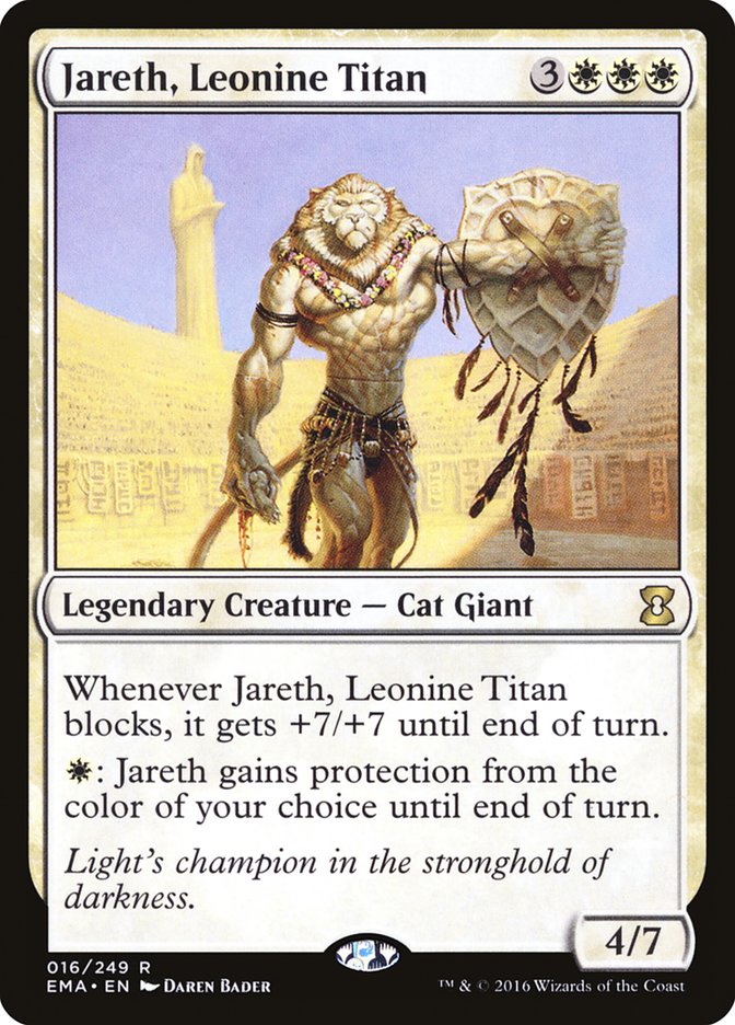 Jareth, Leonine Titan [Eternal Masters] | Gear Gaming Bentonville