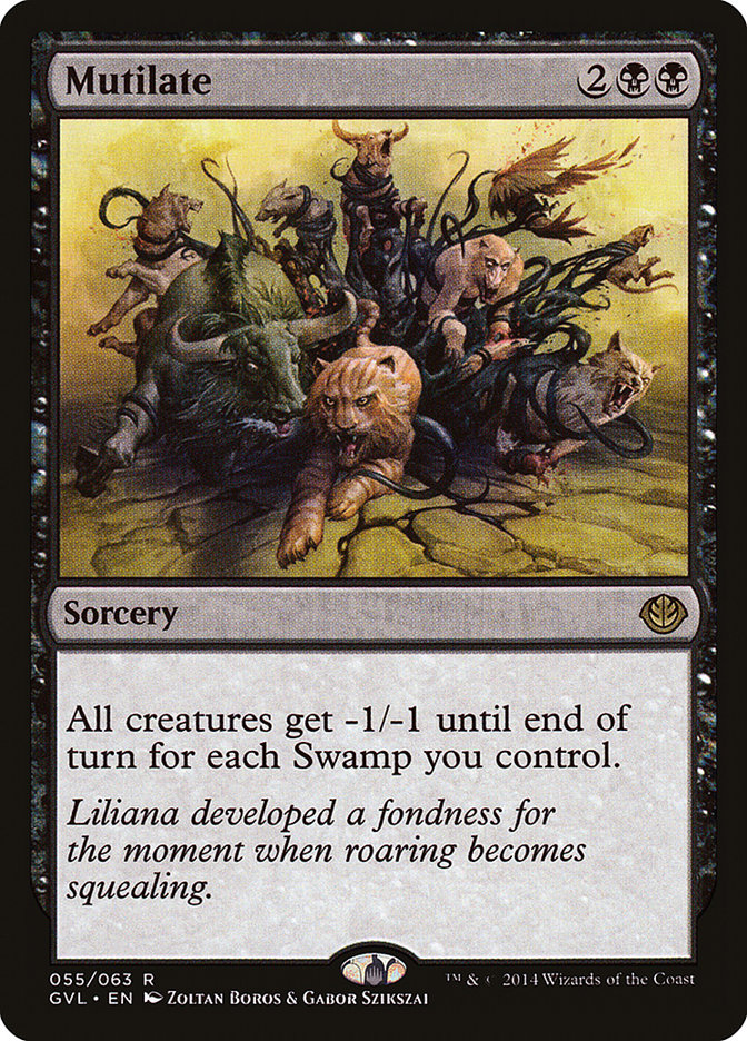 Mutilate (Garruk vs. Liliana) [Duel Decks Anthology] | Gear Gaming Bentonville
