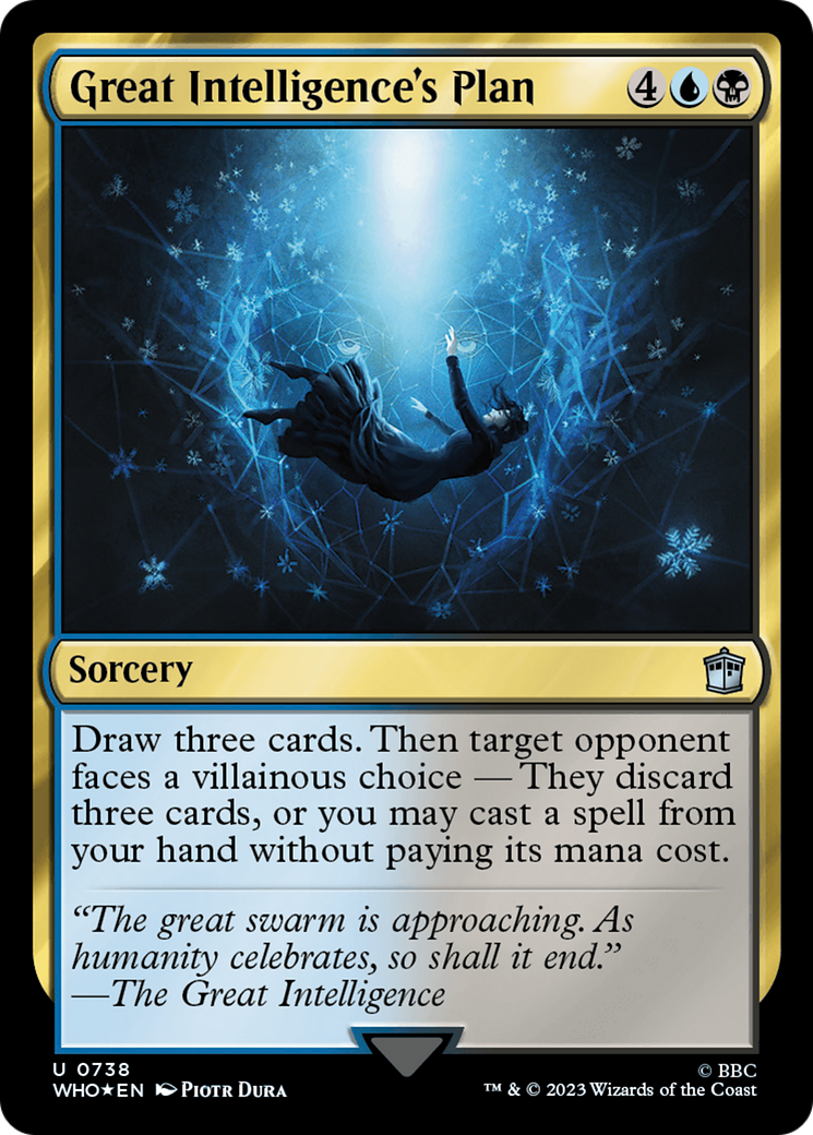 Great Intelligence's Plan (Surge Foil) [Doctor Who] | Gear Gaming Bentonville