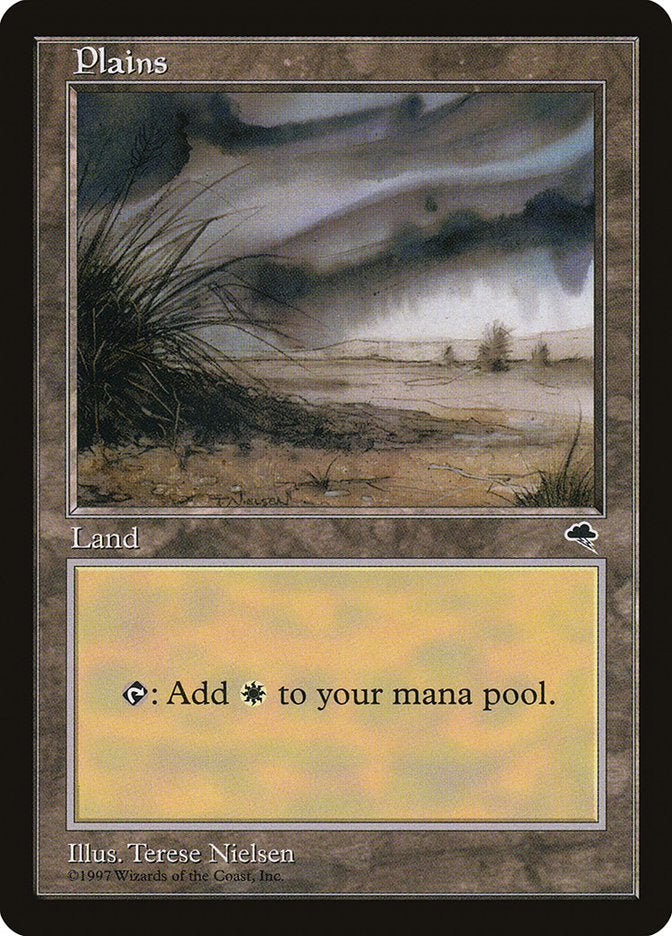 Plains (Signature on Center Left) [Tempest] | Gear Gaming Bentonville