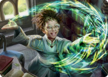 Eureka Moment Art Card [Strixhaven: School of Mages Art Series] | Gear Gaming Bentonville