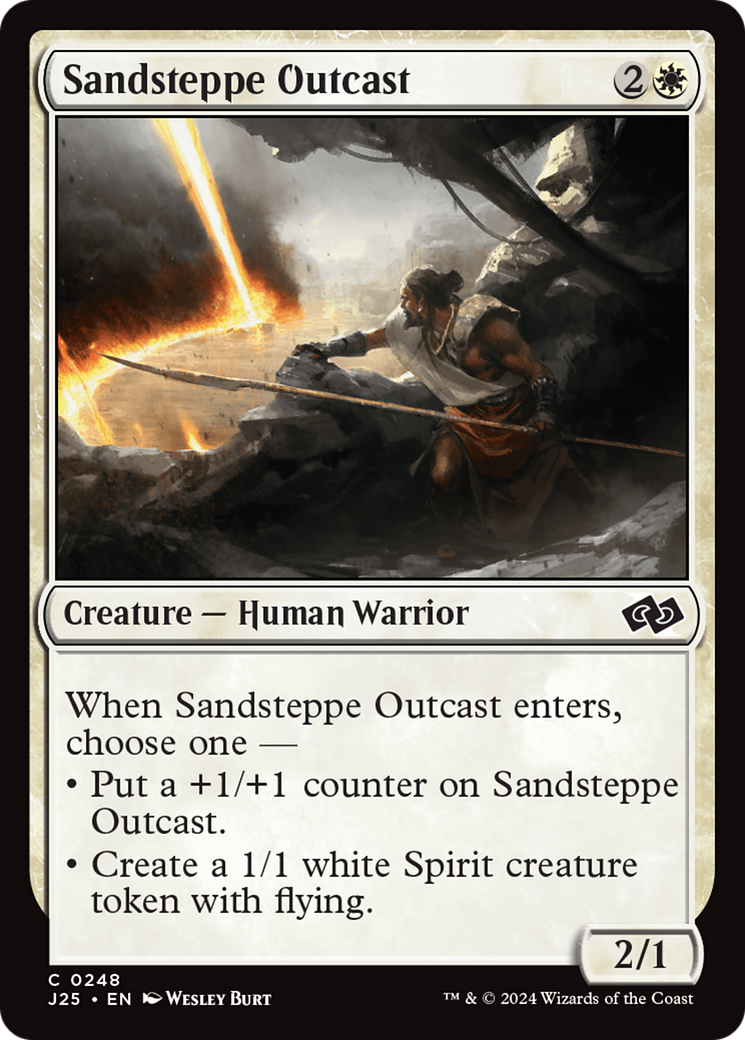 Sandsteppe Outcast [Foundations Jumpstart] | Gear Gaming Bentonville