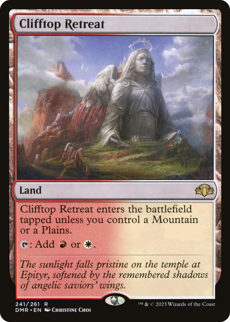 Clifftop Retreat [Dominaria Remastered] | Gear Gaming Bentonville