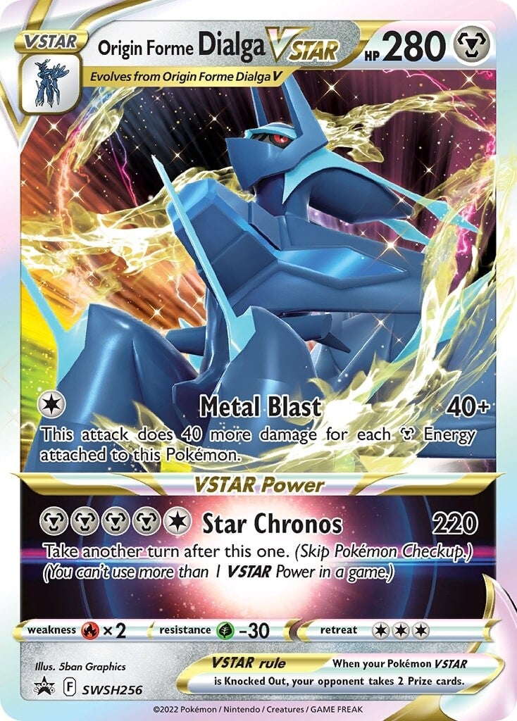 Origin Forme Dialga VSTAR (SWSH256) [Sword & Shield: Black Star Promos] | Gear Gaming Bentonville