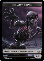 Copy // Skeleton Pirate Double-Sided Token [The Lost Caverns of Ixalan Commander Tokens] | Gear Gaming Bentonville