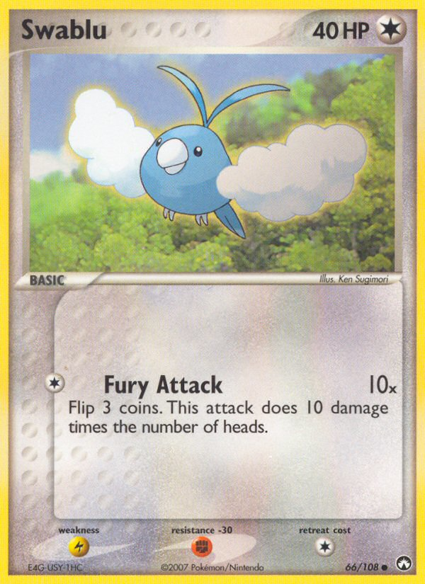 Swablu (66/108) [EX: Power Keepers] | Gear Gaming Bentonville