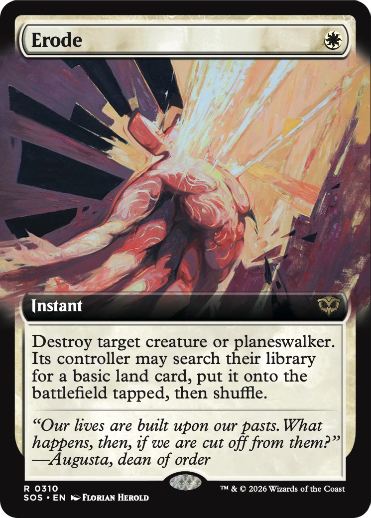 Erode (Extended Art) [Secrets of Strixhaven] | Gear Gaming Bentonville