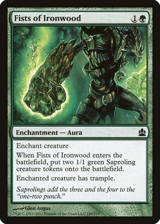 Fists of Ironwood [Commander 2011] | Gear Gaming Bentonville