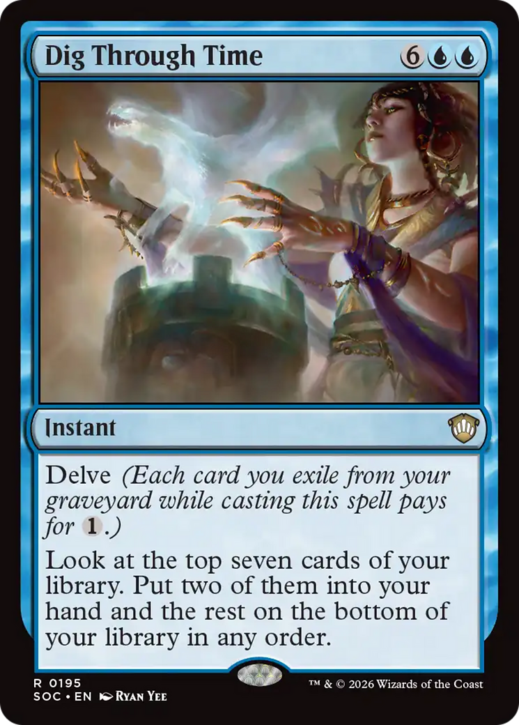 Dig Through Time [Secrets of Strixhaven Commander] | Gear Gaming Bentonville