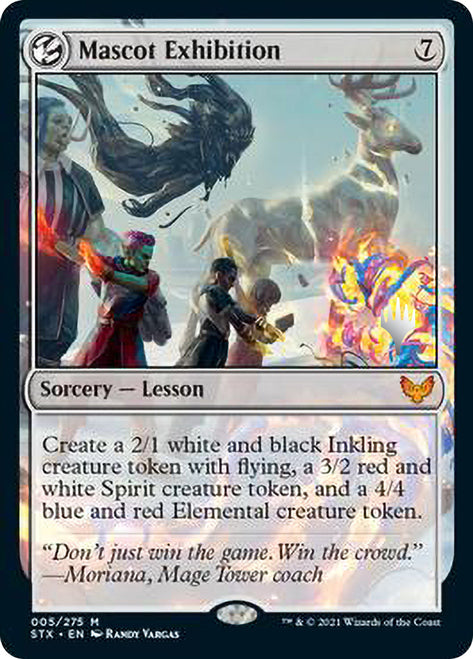 Mascot Exhibition (Promo Pack) [Strixhaven: School of Mages Promos] | Gear Gaming Bentonville