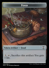 Food // Citizen Double-Sided Token [Streets of New Capenna Commander Tokens] | Gear Gaming Bentonville