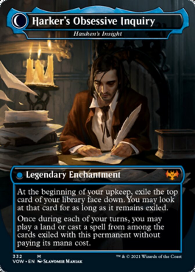 Jacob Hauken, Inspector // Hauken's Insight - Jonathan Harker // Harker's Obsessive Inquiry [Innistrad: Crimson Vow] | Gear Gaming Bentonville