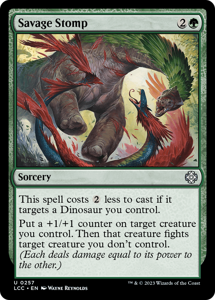 Savage Stomp [The Lost Caverns of Ixalan Commander] | Gear Gaming Bentonville