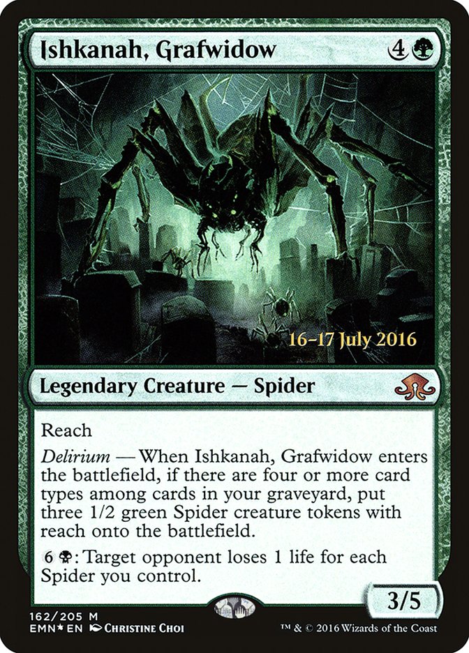 Ishkanah, Grafwidow [Eldritch Moon Prerelease Promos] | Gear Gaming Bentonville
