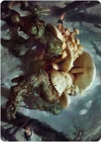 Swarm Shambler Art Card [Zendikar Rising Art Series] | Gear Gaming Bentonville