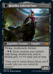 Henrika Domnathi // Henrika, Infernal Seer [Innistrad: Crimson Vow] | Gear Gaming Bentonville