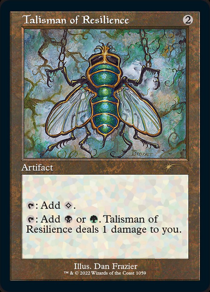 Talisman of Resilience (Foil Etched) [Secret Lair Drop Series] | Gear Gaming Bentonville