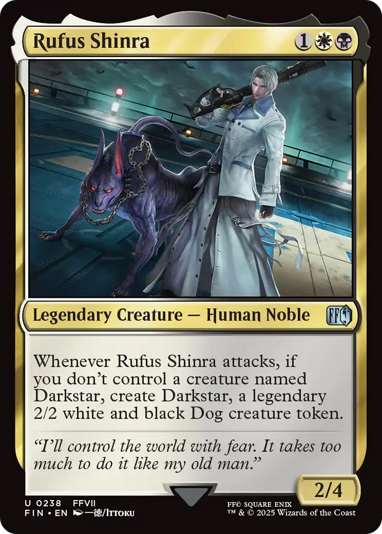 Rufus Shinra [FINAL FANTASY] | Gear Gaming Bentonville