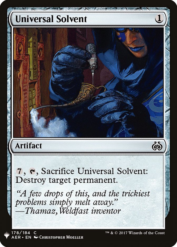 Universal Solvent [Mystery Booster] | Gear Gaming Bentonville