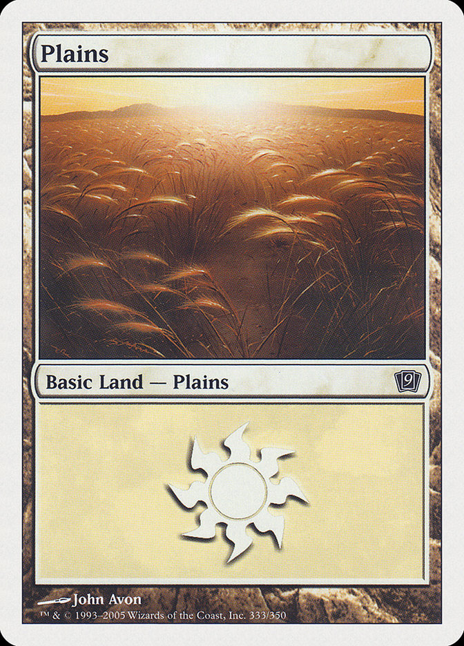 Plains (333) [Ninth Edition] | Gear Gaming Bentonville
