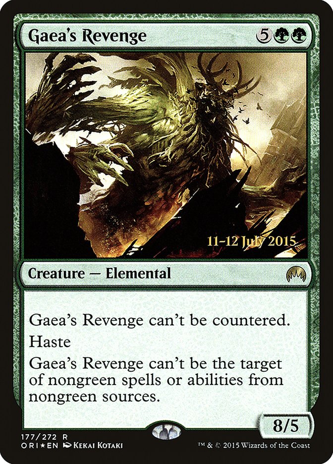 Gaea's Revenge [Magic Origins Prerelease Promos] | Gear Gaming Bentonville