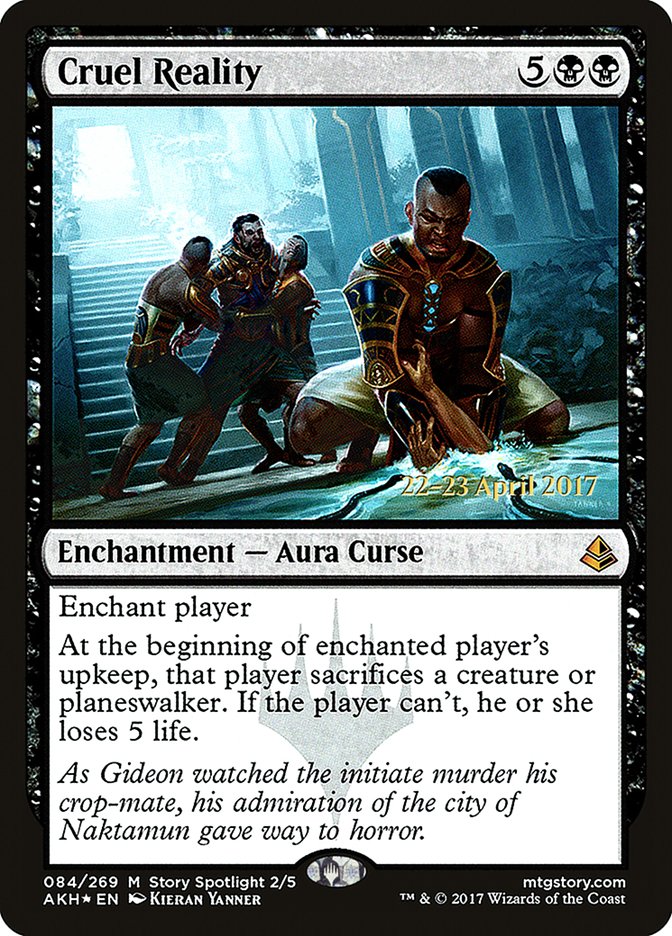 Cruel Reality [Amonkhet Prerelease Promos] | Gear Gaming Bentonville
