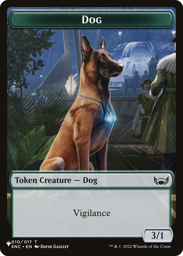 Shapeshifter // Dog Double-Sided Token [The List] | Gear Gaming Bentonville