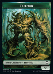 Treefolk // Spider Double-Sided Token [Streets of New Capenna Commander Tokens] | Gear Gaming Bentonville