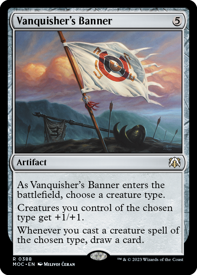 Vanquisher's Banner [March of the Machine Commander] | Gear Gaming Bentonville