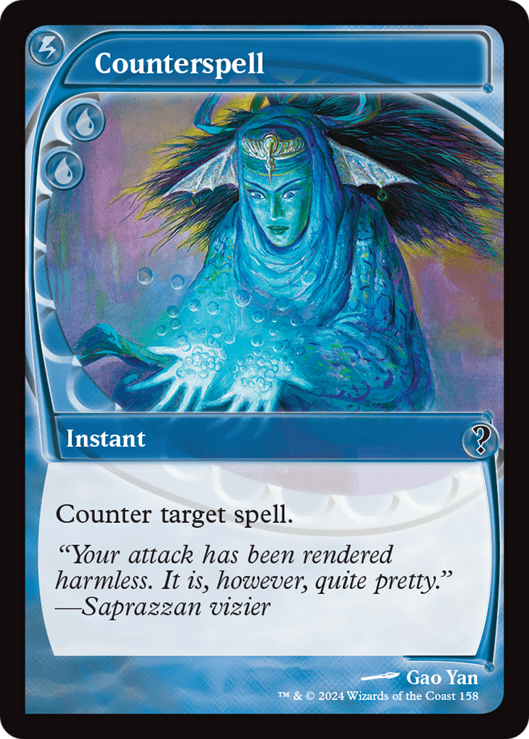 Counterspell (Future Sight) [Mystery Booster 2] | Gear Gaming Bentonville