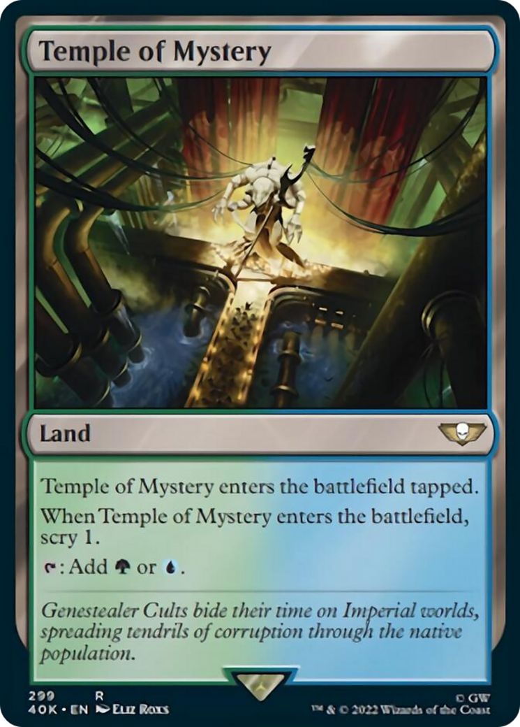 Temple of Mystery (Surge Foil) [Warhammer 40,000] | Gear Gaming Bentonville