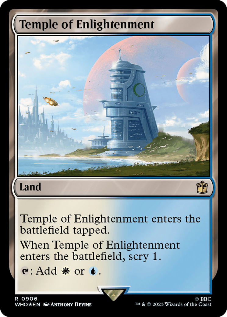 Temple of Enlightenment (Surge Foil) [Doctor Who] | Gear Gaming Bentonville