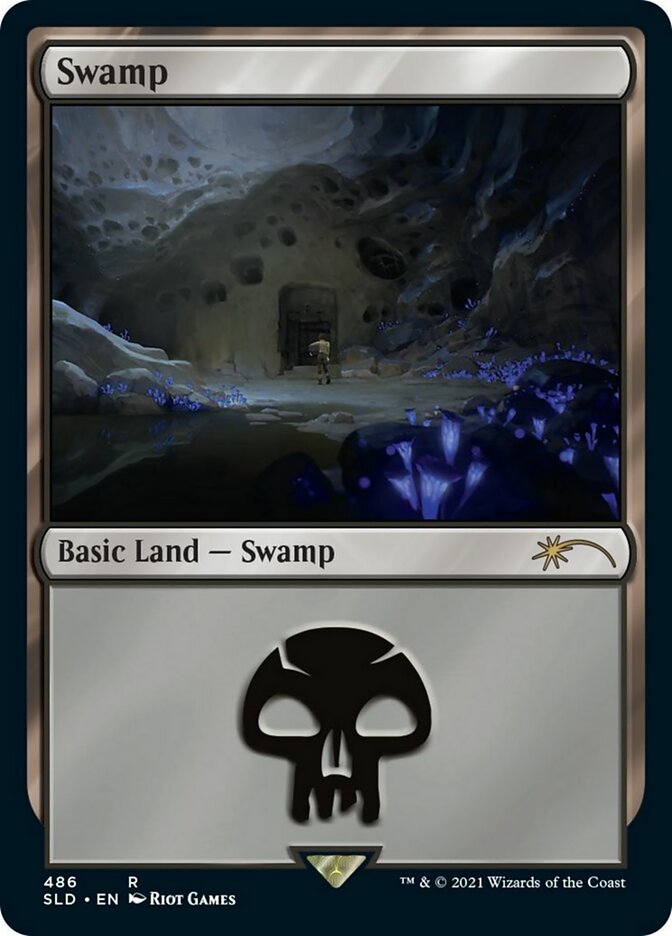 Swamp (486) [Secret Lair Drop Series] | Gear Gaming Bentonville