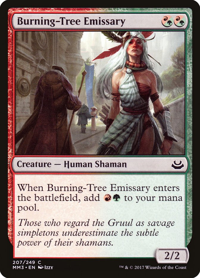 Burning-Tree Emissary [Modern Masters 2017] | Gear Gaming Bentonville