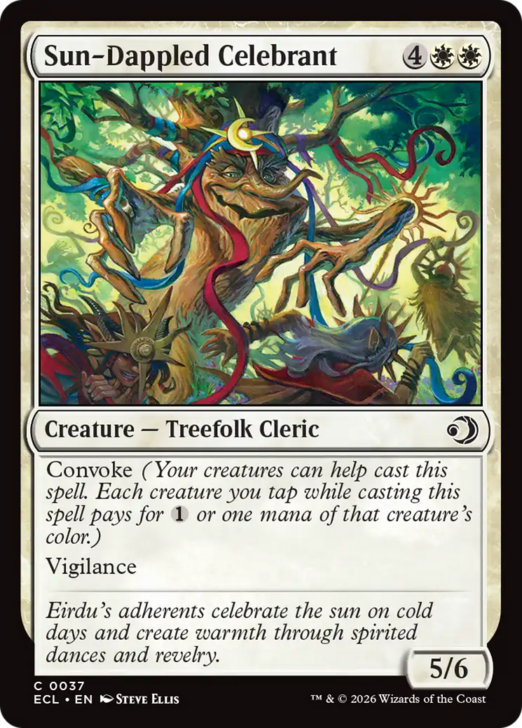 Sun-Dappled Celebrant [Lorwyn Eclipsed] | Gear Gaming Bentonville